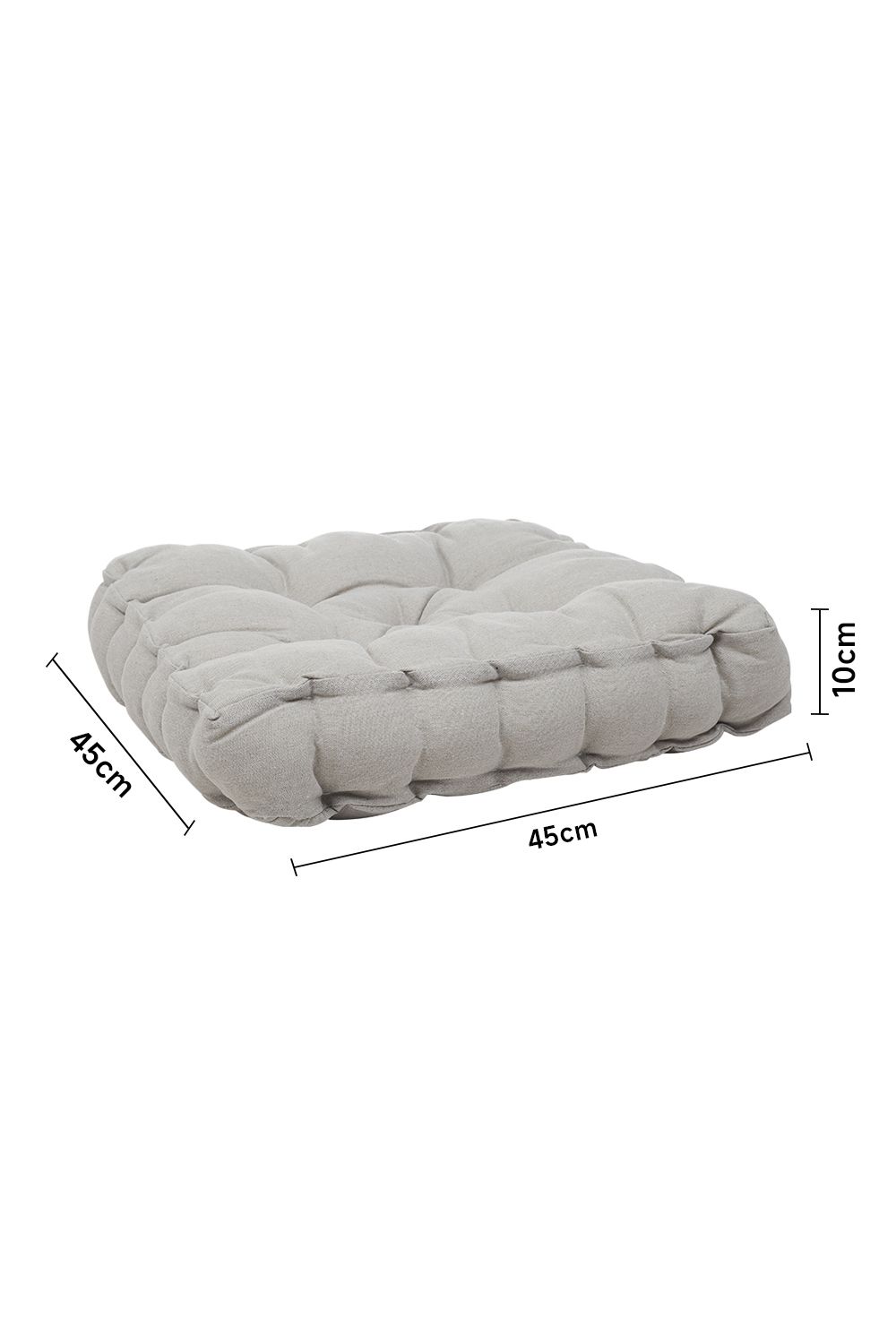 Living and Home Garden Armchair Cotton-Linen Cushion Chair Pad with Handle image 9