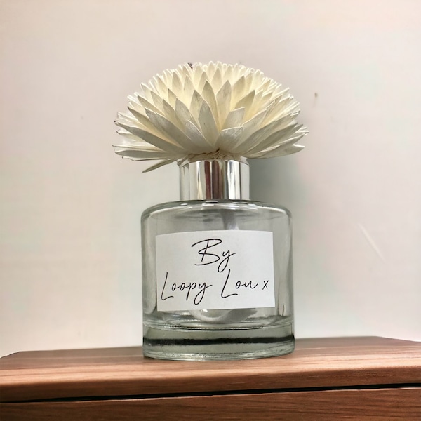 60 SECOND MAKEOVER Fresh Linen Luxury Flower Diffuser Highly Fragranced Scented