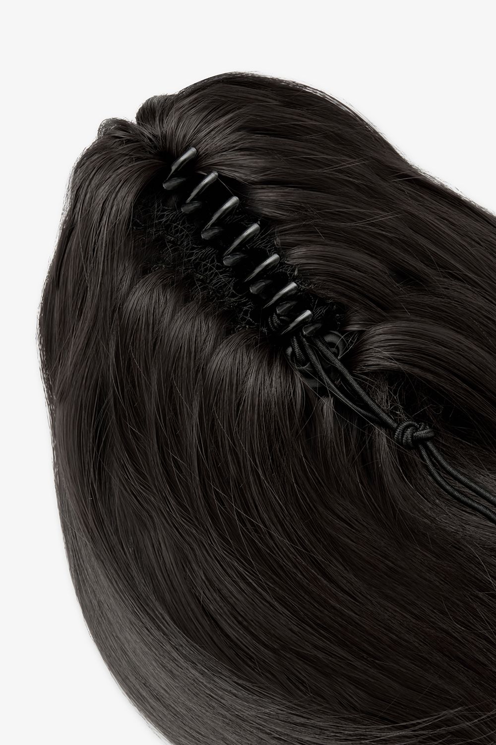 Lullabellz Blow Dry 16" Claw Clip Pony Natural Black image 2