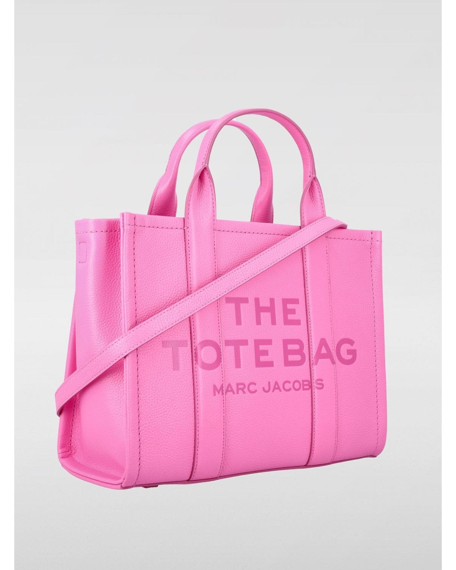 Marc Jacobs Tote Bag Handbag Leather Wo - Baby Pink image 3