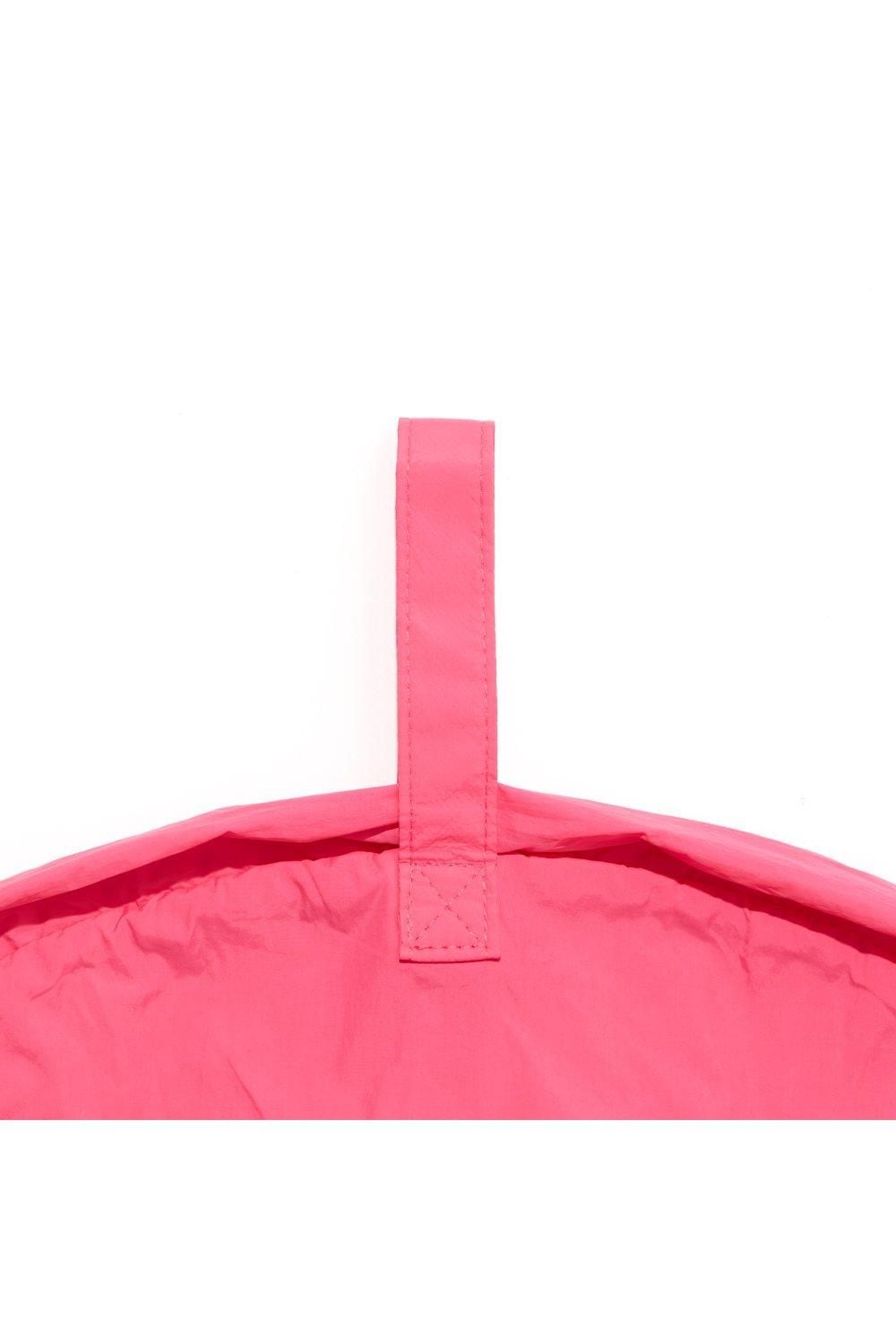 The Flat Lay Co The Flat Lay Co. Drawstring Makeup Bag in Pink Parachute Multi image 8