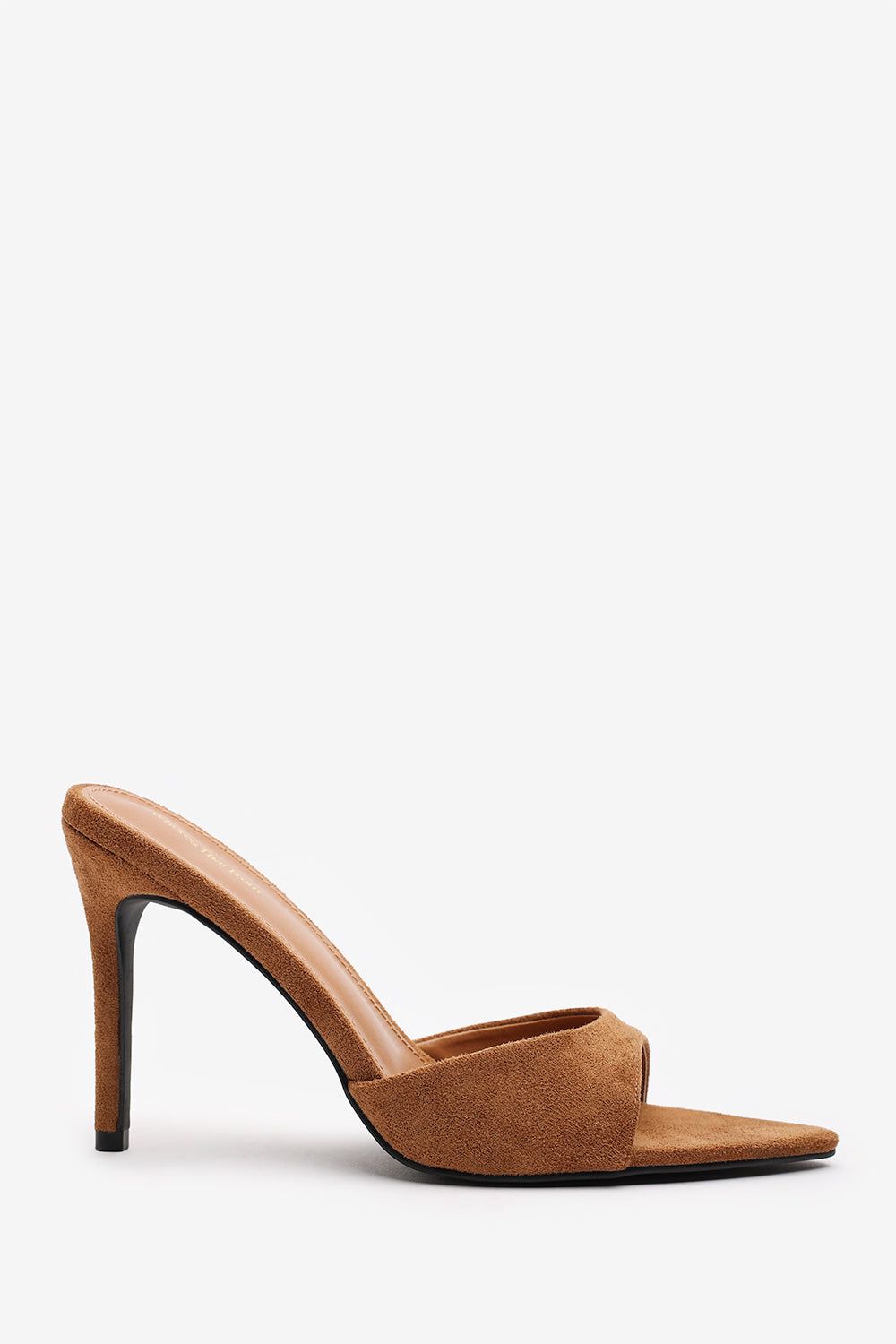 Where's That From 'Tasha' Suede Open Toe Stiletto Mules image 2