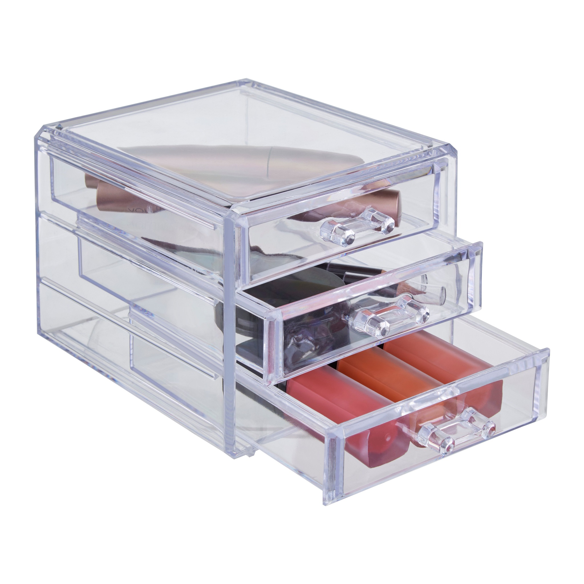 Orsina Beauty 3 Drawer Cosmetics Organiser image 3