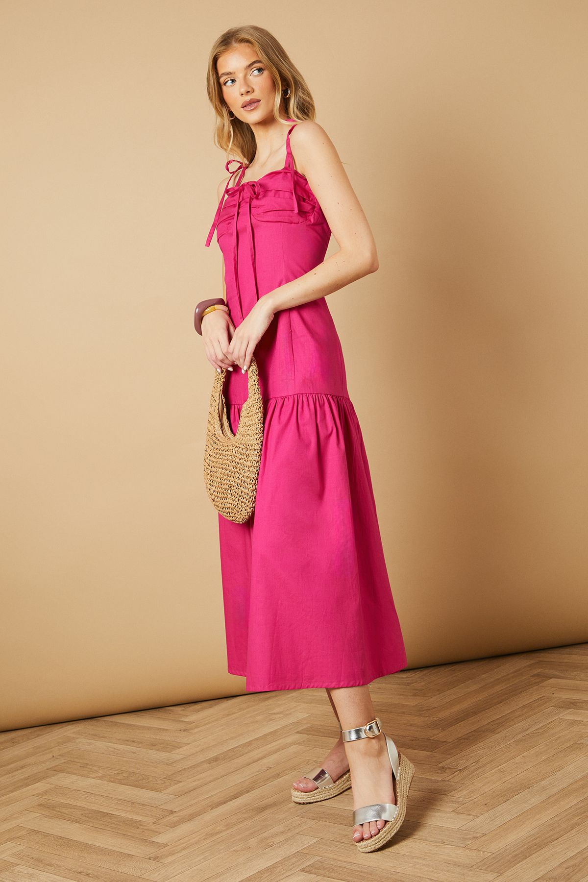 Oasis Khaia Faux Leather Low Wedge Espadrille Sandals Silver image 2