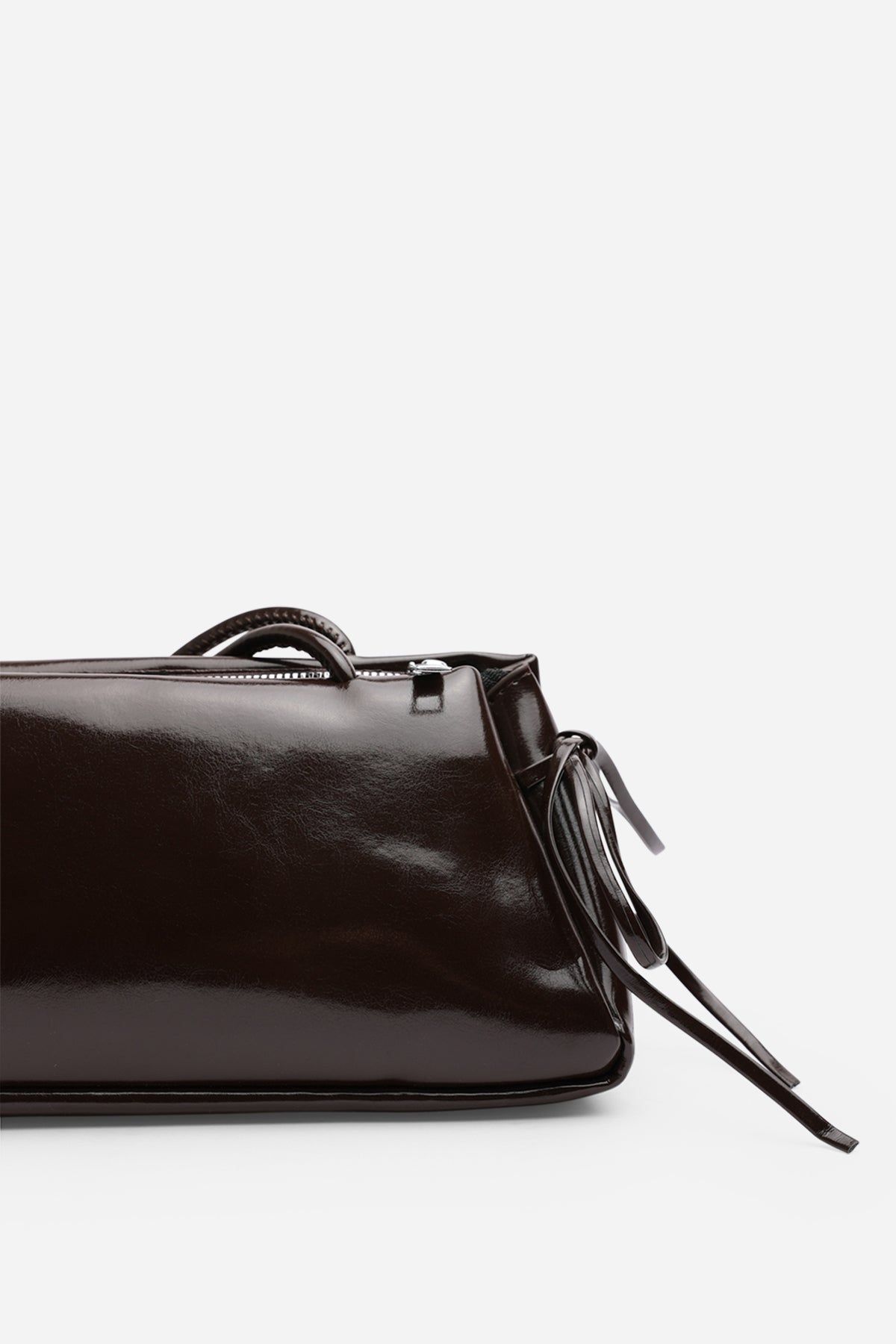 Where's That From 'Bay' Glossy Handheld Shoulder Bag image 4