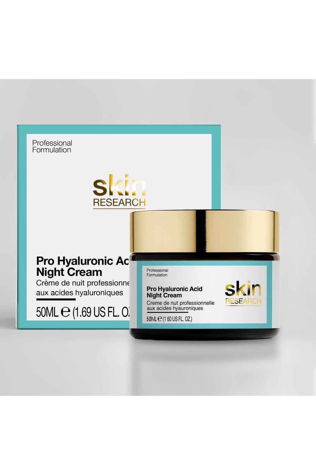 Skin Research Advanced Pro Hyaluronic Acid Night Cream 50ml image 1