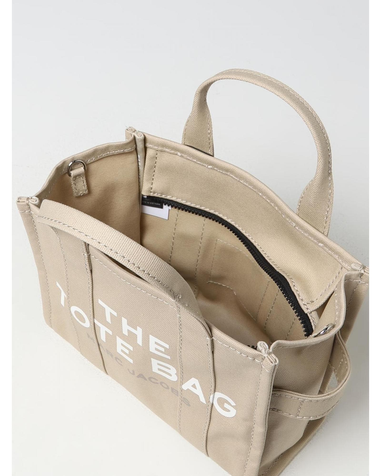Marc Jacobs The Tote Bag Canvas Tote Wo - Beige Handbags image 3