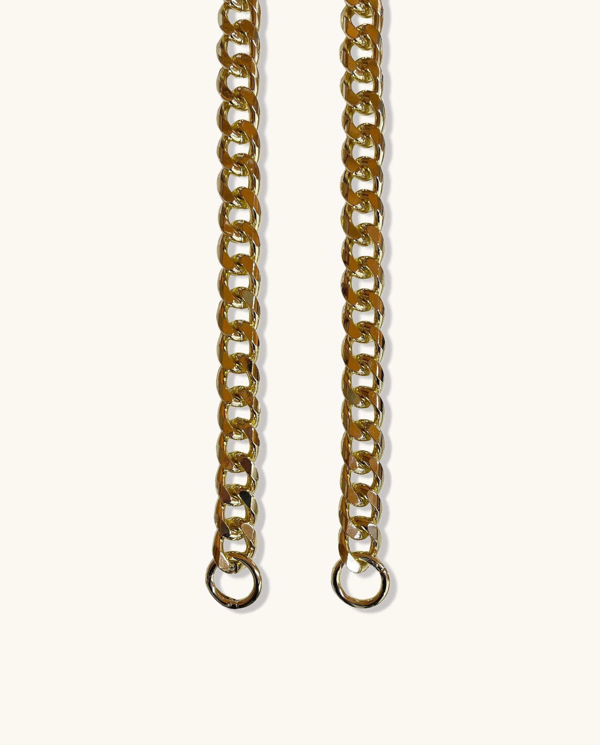 Apatchy London The Bloxsome Leather Crossbody Bag With Gold Chain Strap image 5