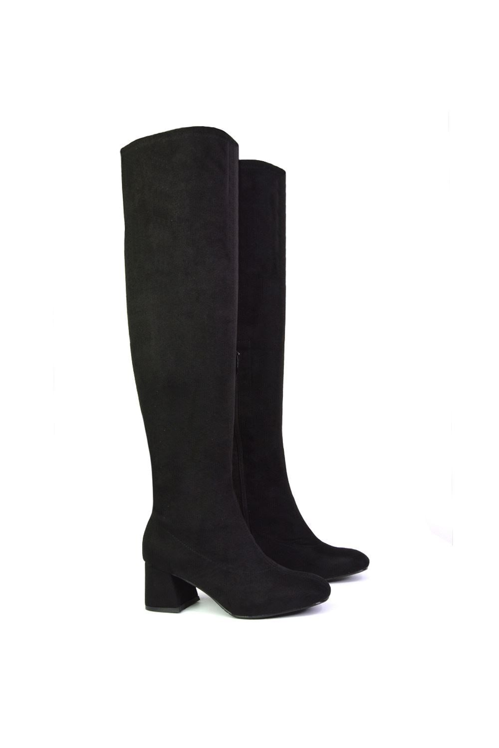 XY London 'Emmett' Over The Knee High Boots image 3