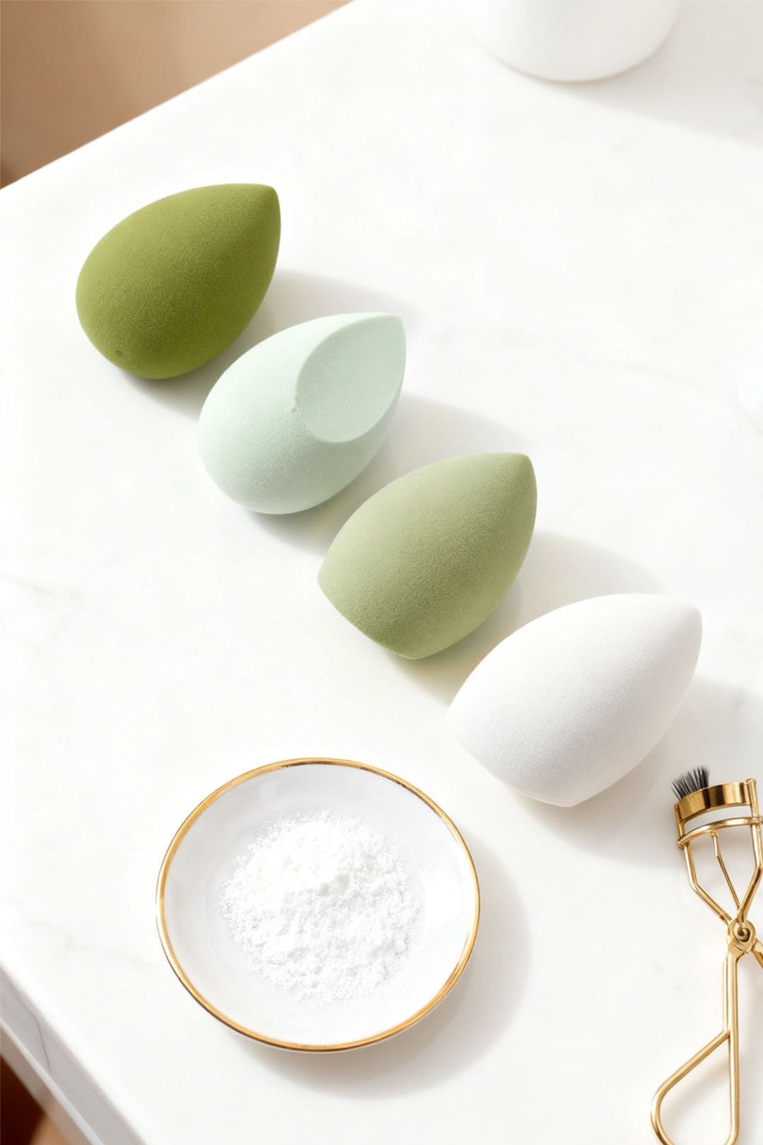 SHEONLY 4Pcs Makeup Sponge Beauty Blender Set image 2