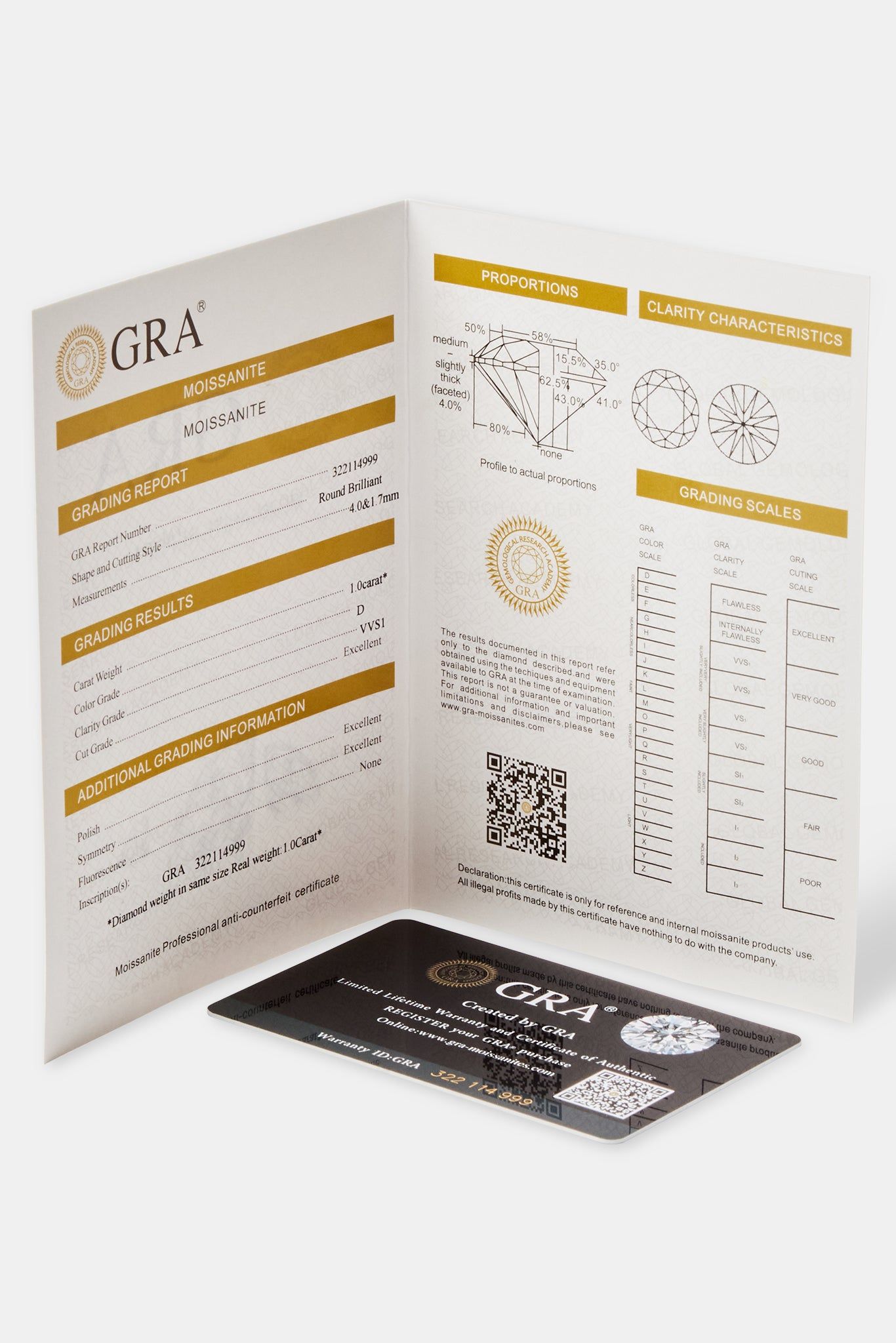 Cernucci Moissanite Cluster Stud Earrings - 5.5mm image 5