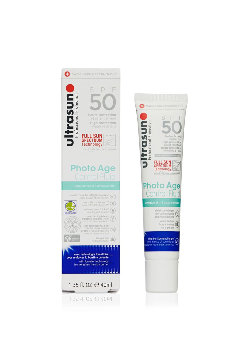 Ultrasun Photo Age Control Fluid SPF50 40ml Multi image 2