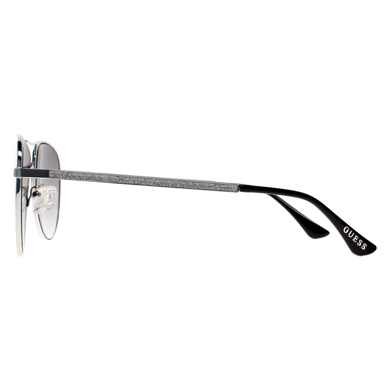 Guess Aviator Shiny Light Nickeltin  Grey Gradient GF6157 image 3