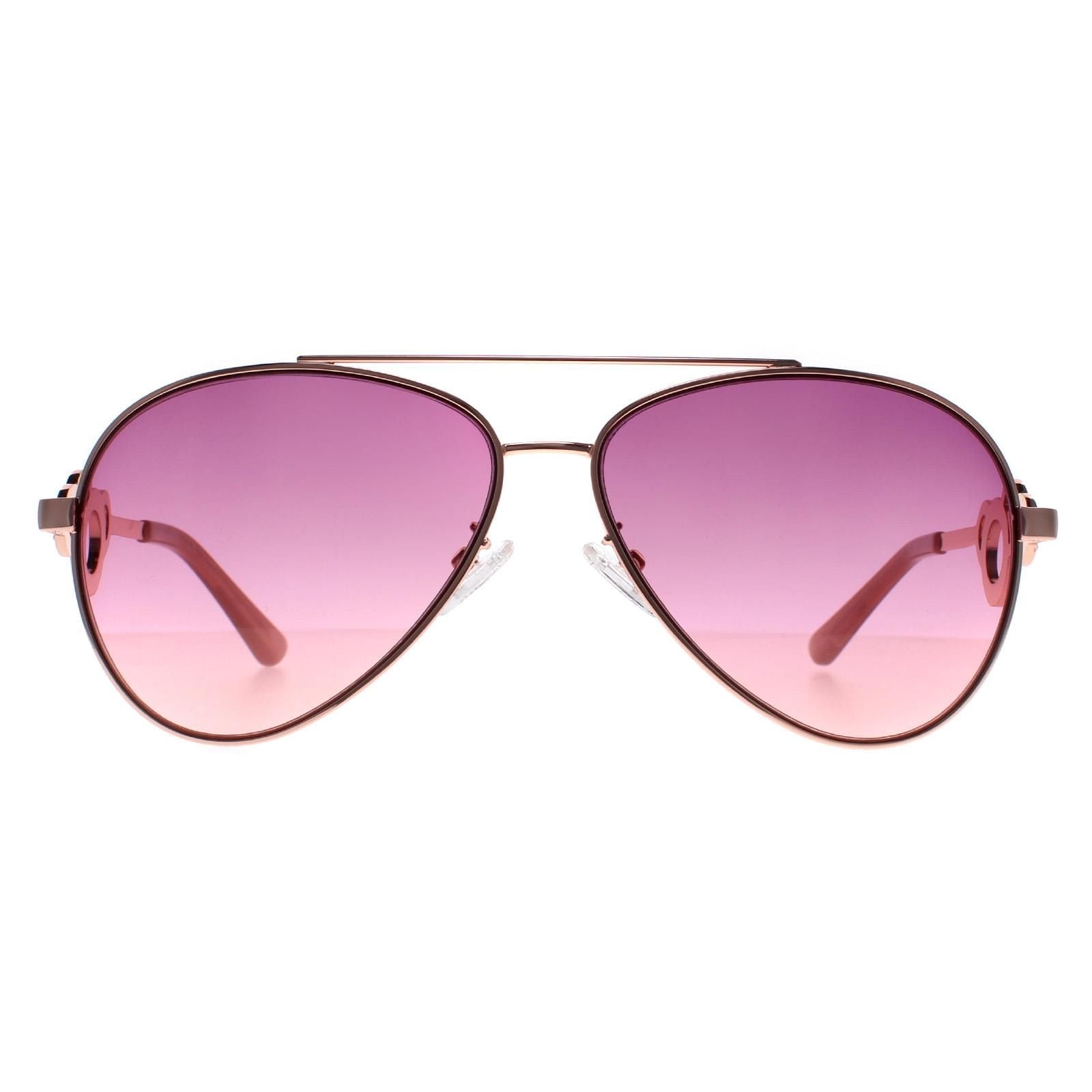 Guess Aviator Rose Gold Pink Gradient GF0365 image 1