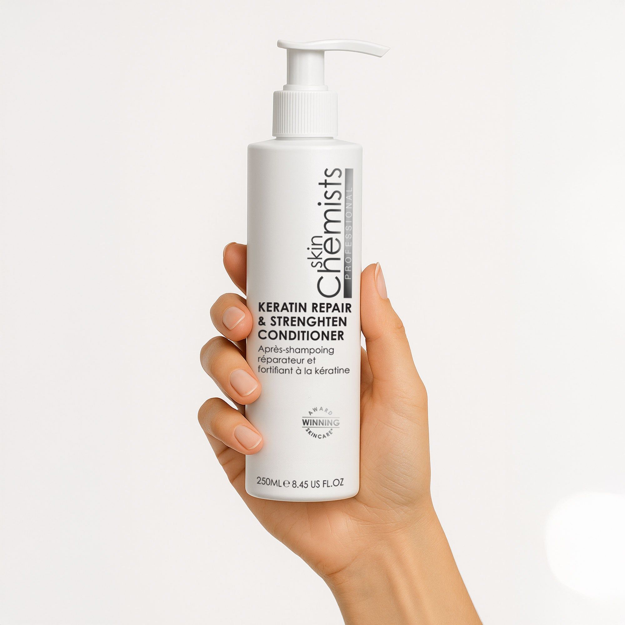 skinChemists professional Keratin Repair & Strengthen Conditioner 250ml image 3