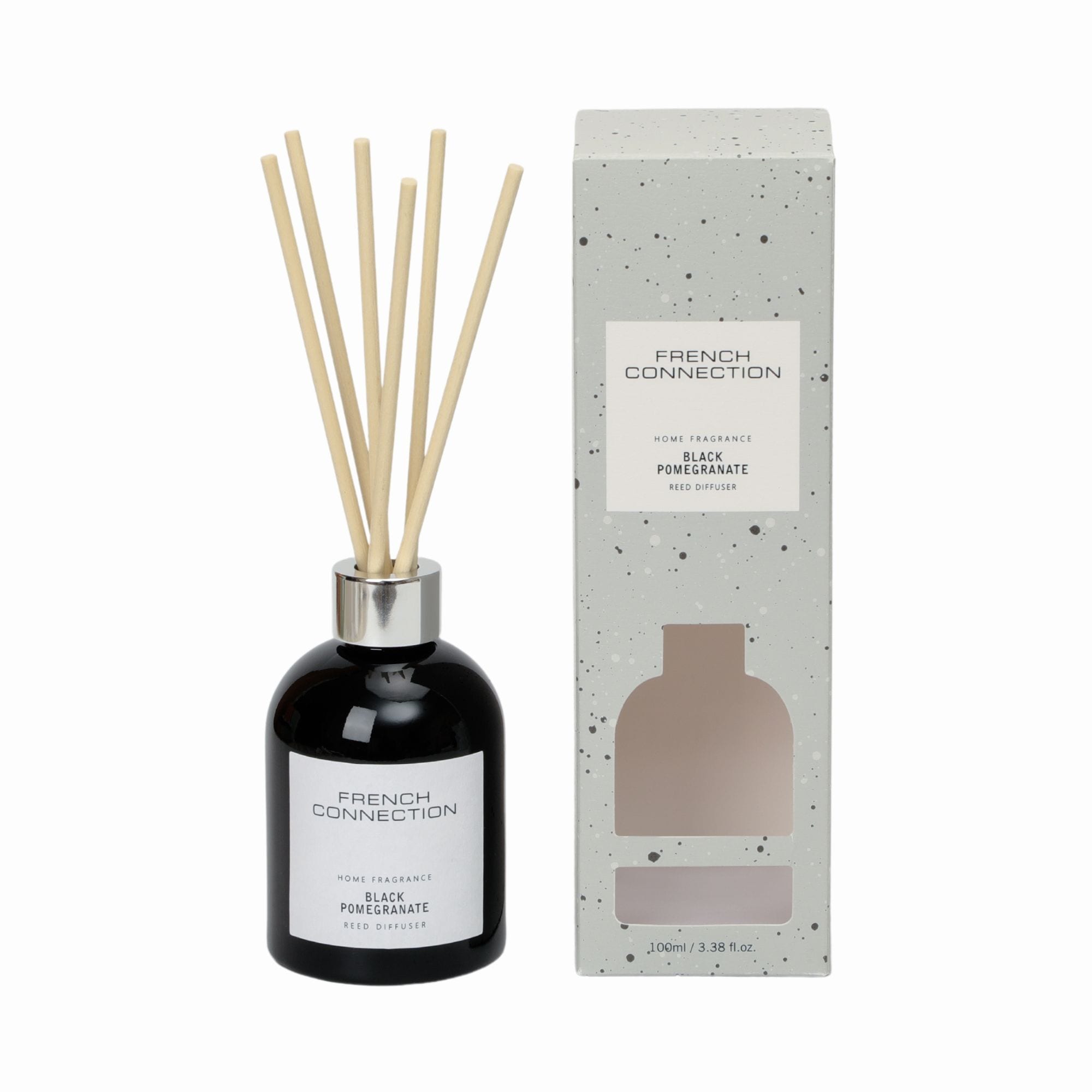 French Connection Black Pomegranate Reed Diffuser 100ML Black Collection image 2