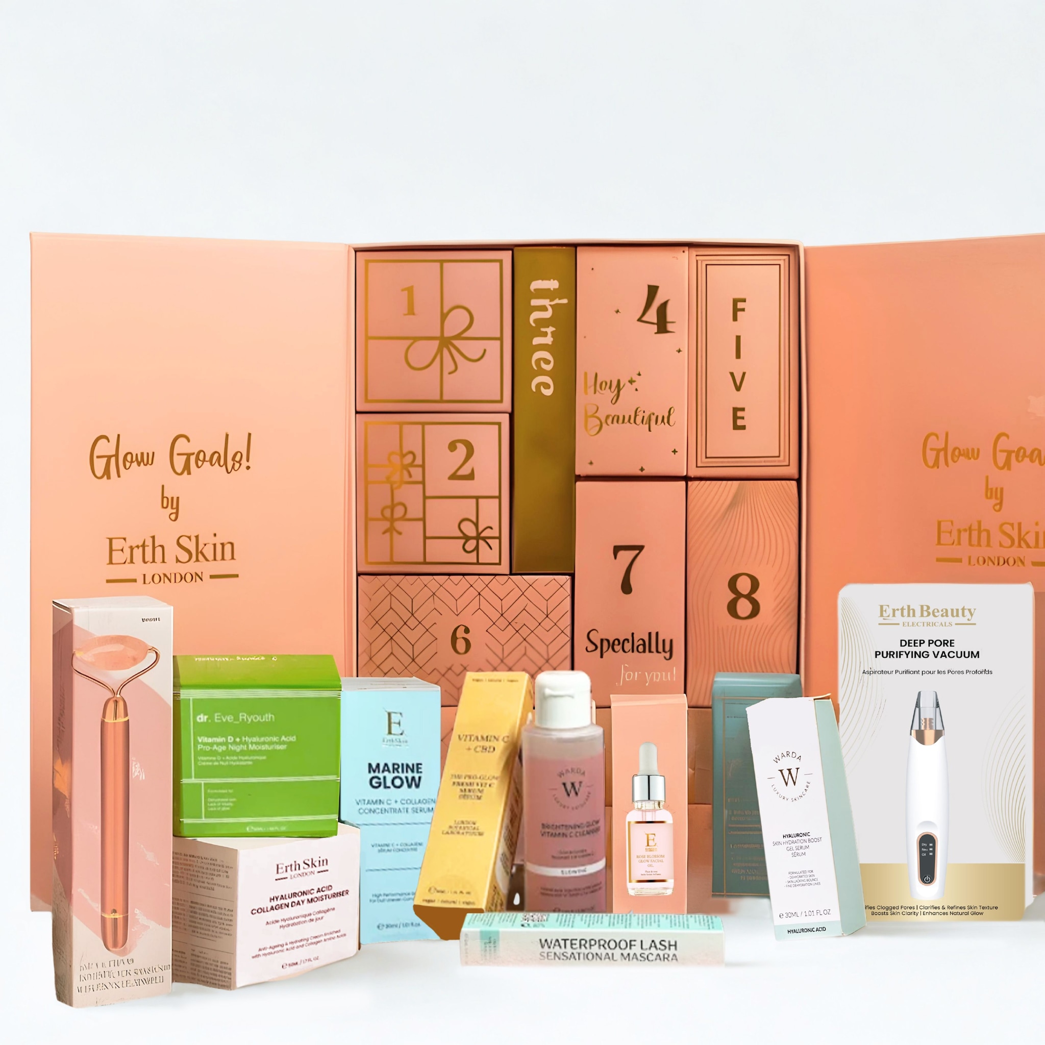 Erth Skin London ErthSkin Timeless 12 Day Premium Beauty Mother`s Day Giftset For Her