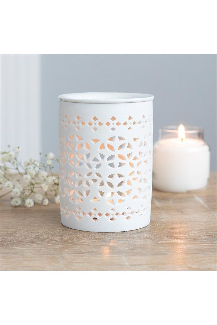 KDMD White Matte Cut Out Oil Burner image 4