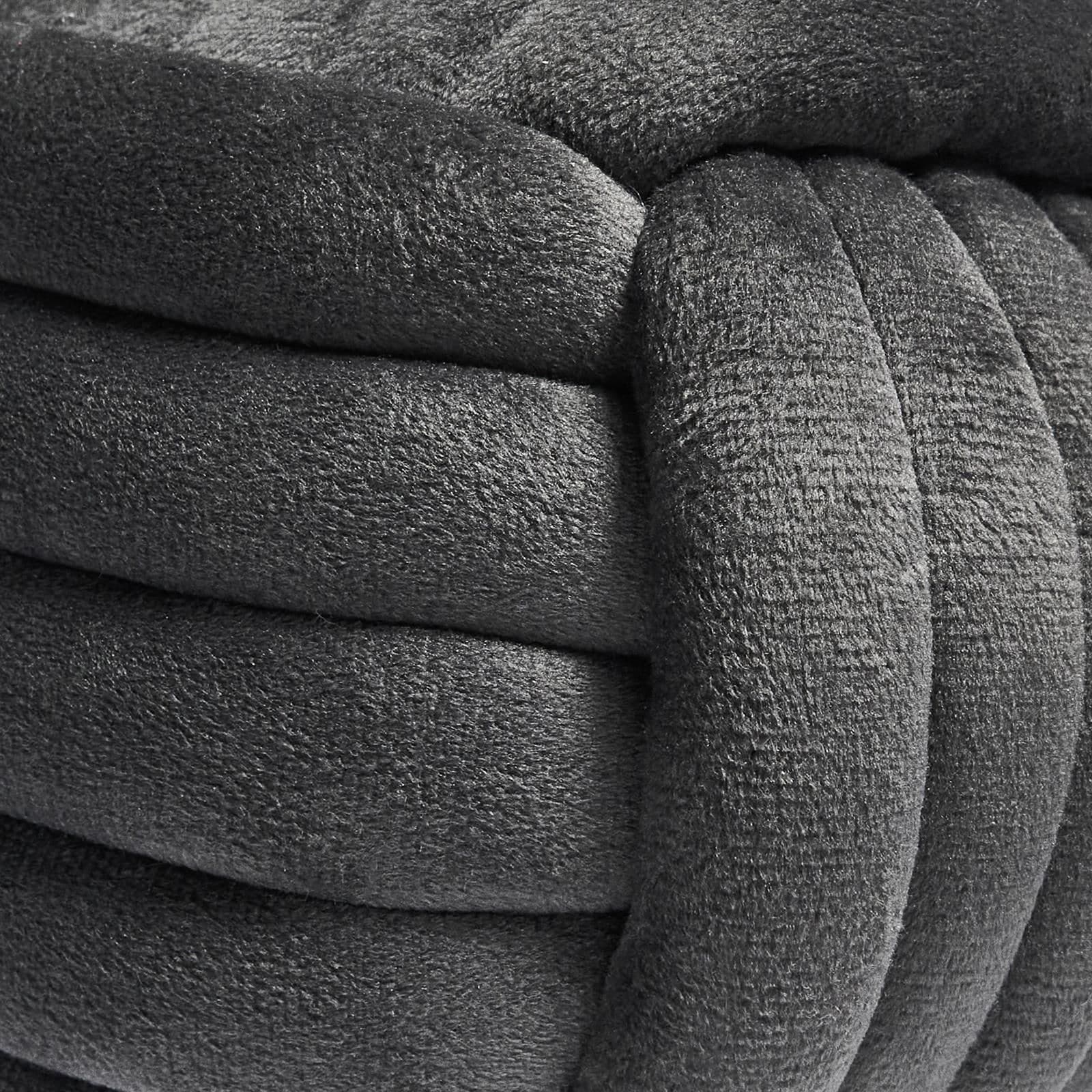 OHS Matte Velvet Rope Weighted Decorative Door Stop with Handle image 3