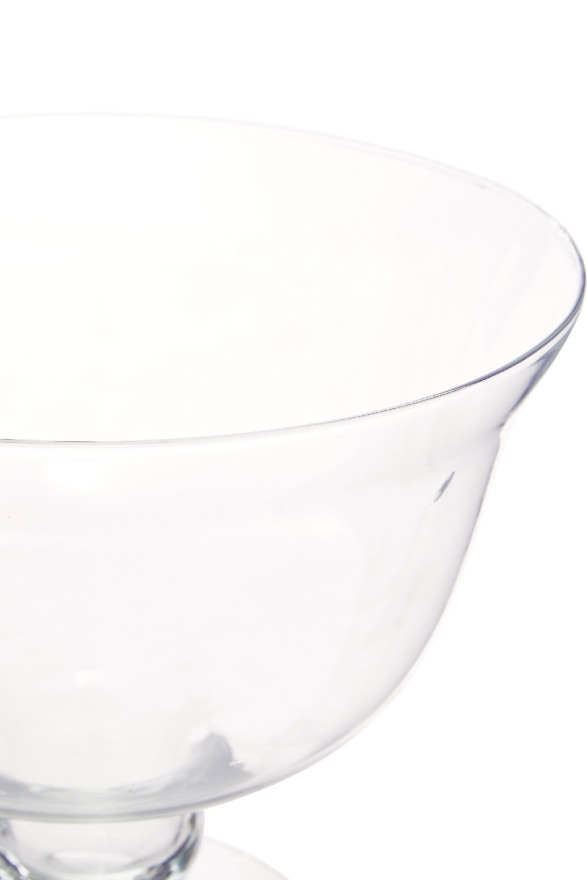 Orsina Ambra Clear Glass Tulip Bowl image 4