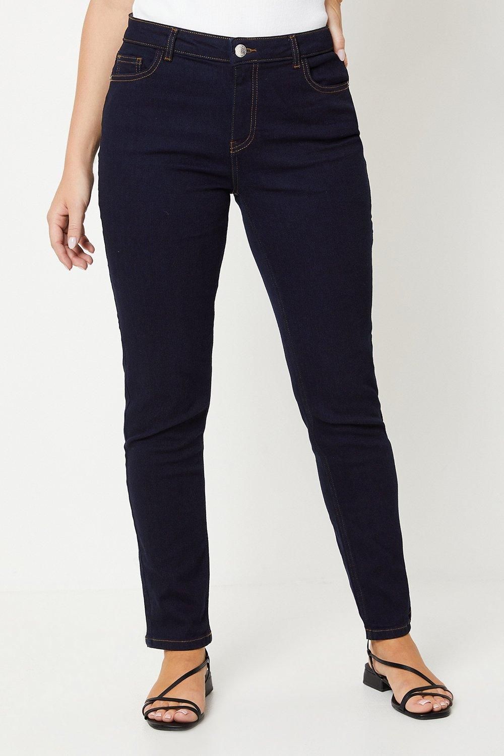 Dorothy Perkins Comfort Stretch Slim Jeans Indigo image 2
