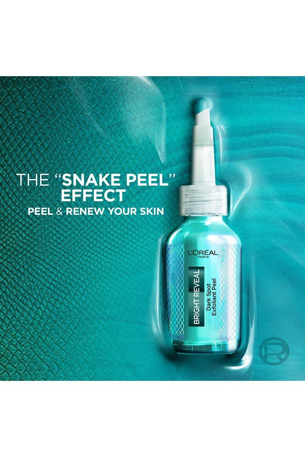 L'Oréal Paris Bright Reveal Dark Spot Exfoliant Peel, 25% AHA + BHA + PHA and Niacinamide Multi image 3
