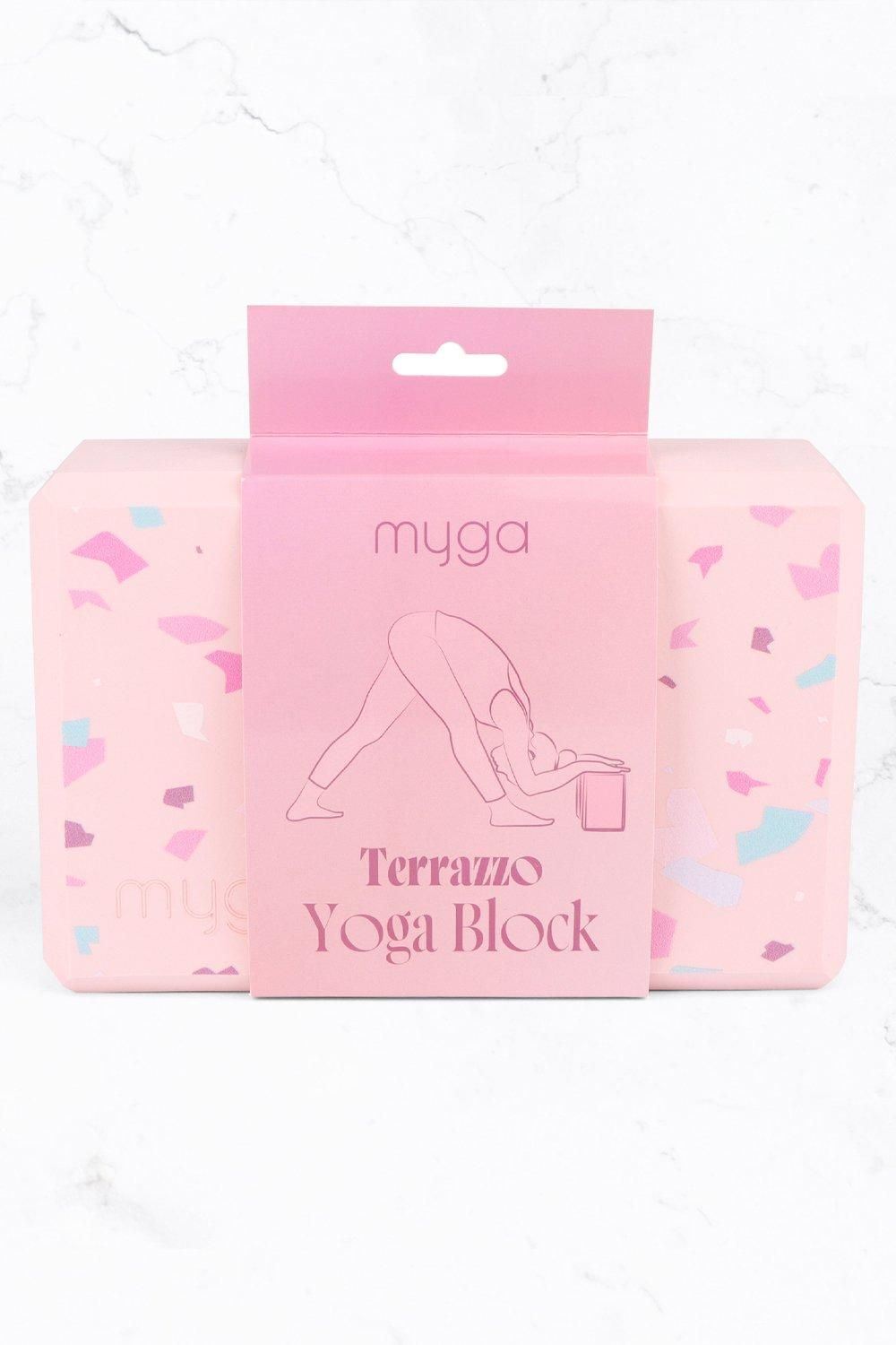 Myga Foam Yoga Block - Terrazzo image 4