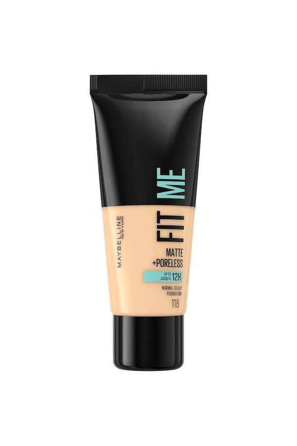 Maybelline Fit Me Matte & Poreless Full Coverage Matte Blendable Normal to Oily Skin Foundation Light Beige