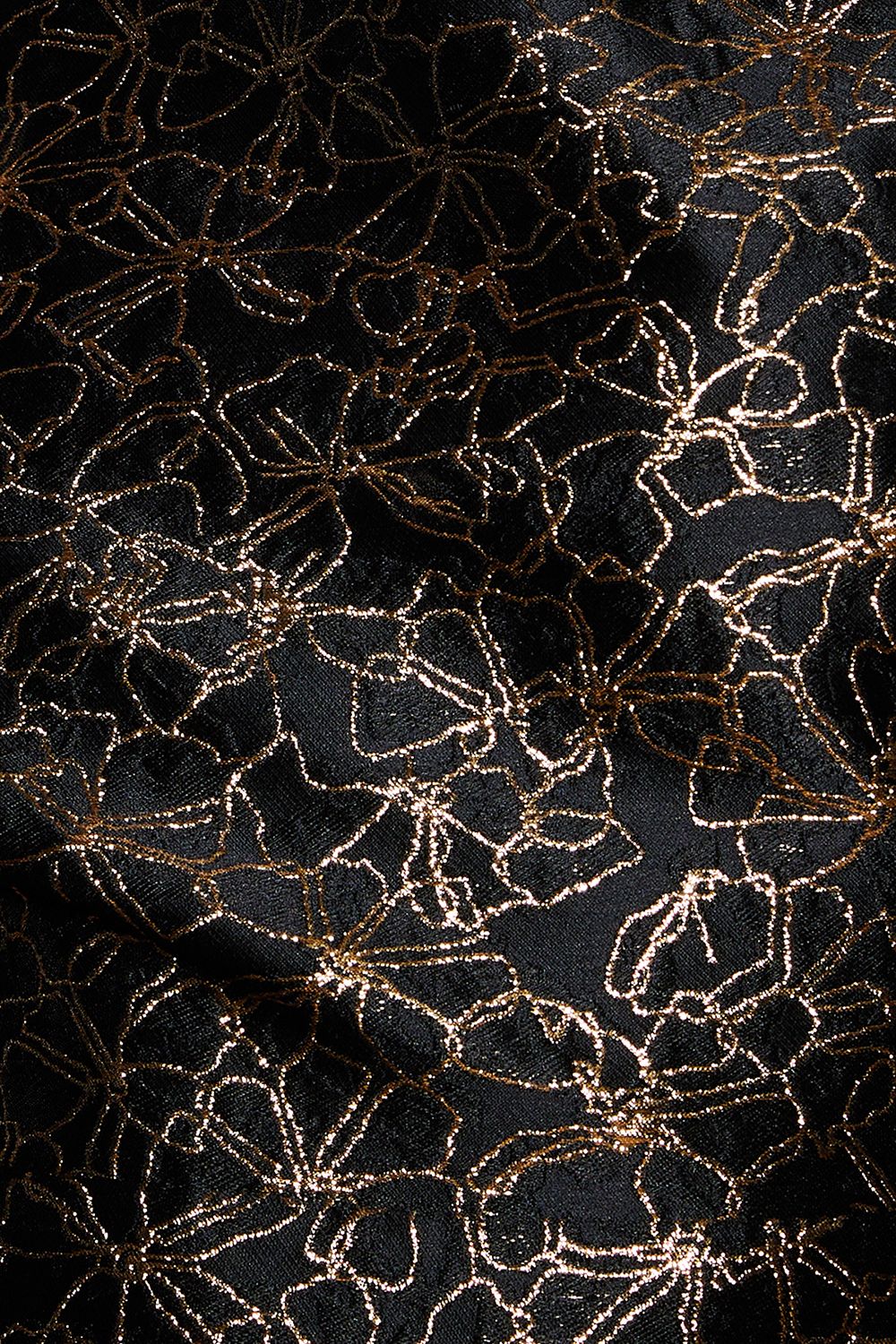 Dorothy Perkins Dp Luxe Gold Jacquard Mini Dress Gold image 5