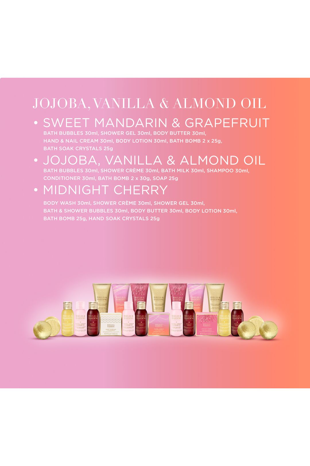 Baylis & Harding Ladies Luxury 24 Days of Beauty Advent Calendar Gift Set Multi image 4