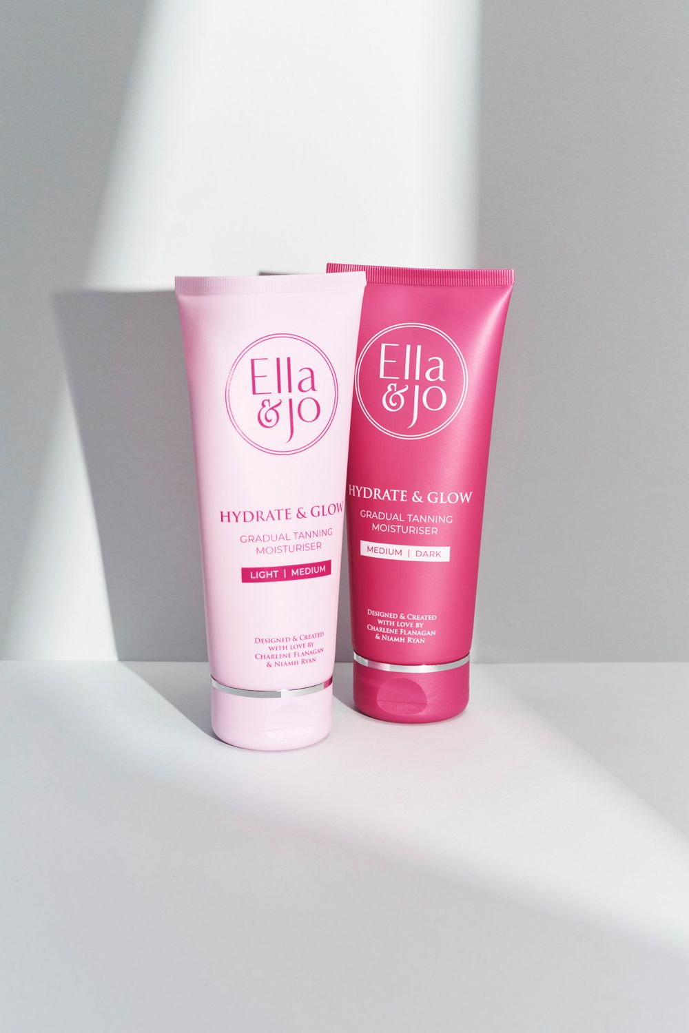 Ella & Jo Cosmetics Hydrate & Glow - Gradual Tan Moisturiser 200ml Medium Dark image 3