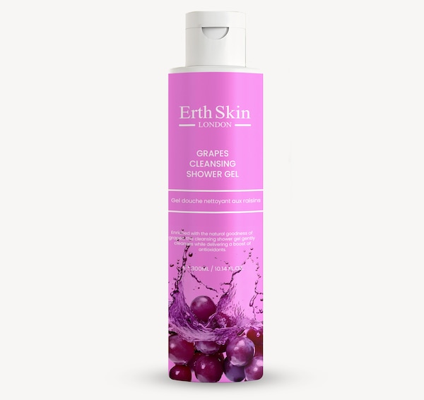 Erth Skin London Grapes Cleaning Shower Gel 300ml