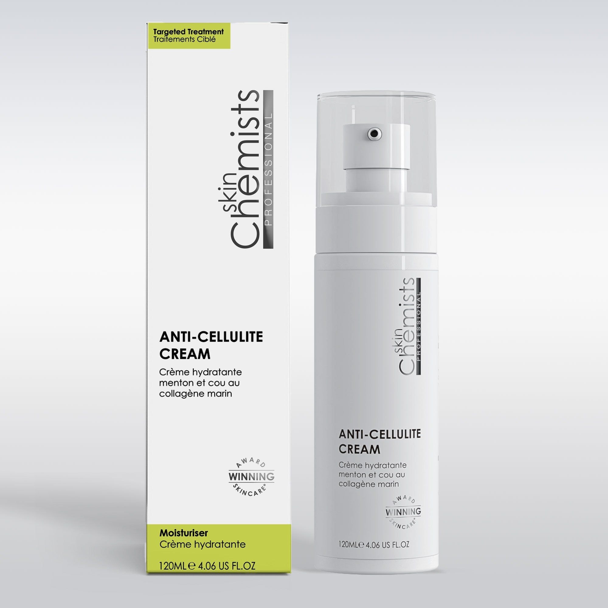 skinChemists professional Anti-Cellulite Cream 120ml image 2