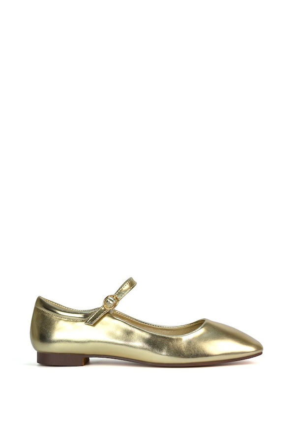 XY London 'Allegra' Mary Jane Square Toe Ballet Shoes