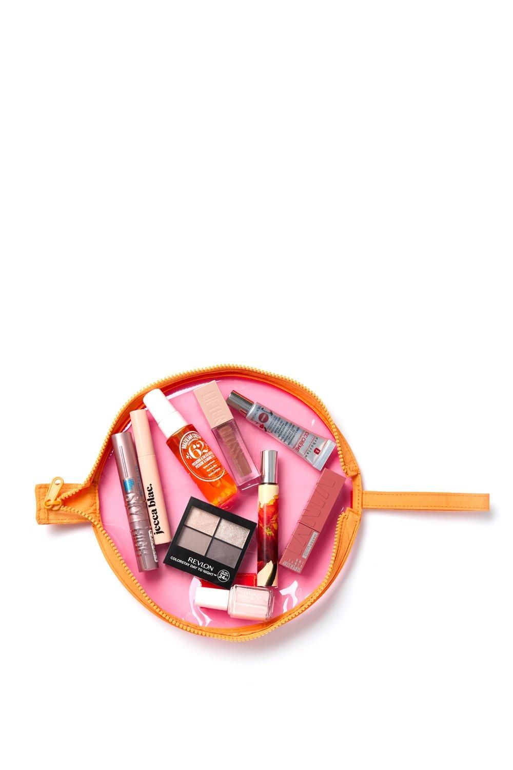 The Flat Lay Co Lunar Pouch in Orange and Pink Multi image 6