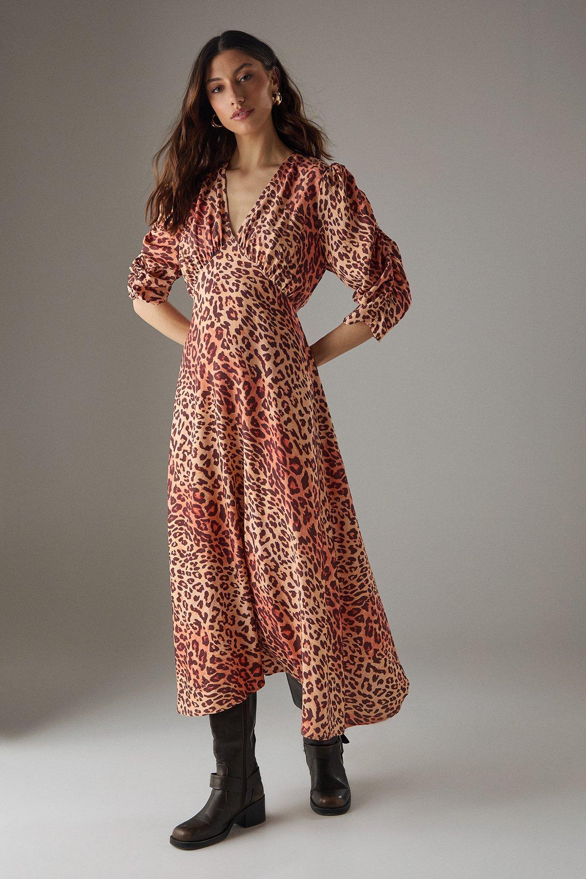Leopard Wrap Leopard Dress Warehouse Warehouse Leopard Dress