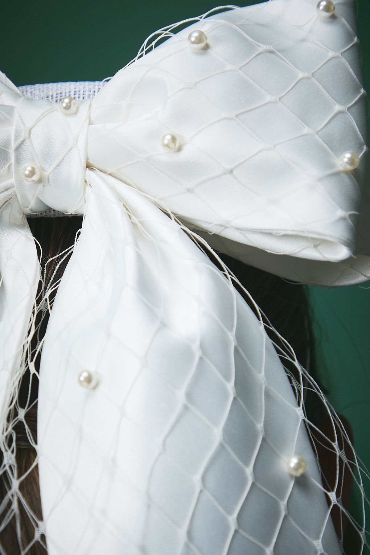 Coast Lisa Tan Bridal Bow Pill Box Fascinator Ivory image 3