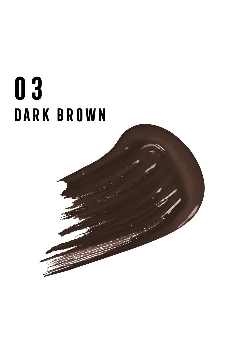 Max Factor Browfinity Longwear Brow Tint Dark Brown image 3