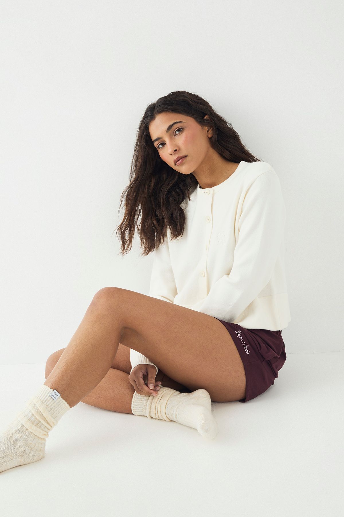 DSGN Studio DSGN Studio Knitted Cardigan Cream image 3