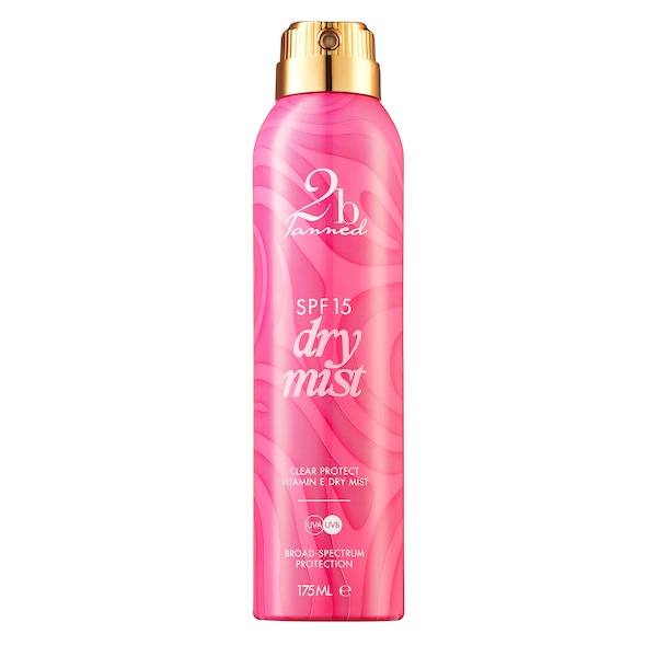 2bTanned Dry Mist Sun Protection Spray SPF15