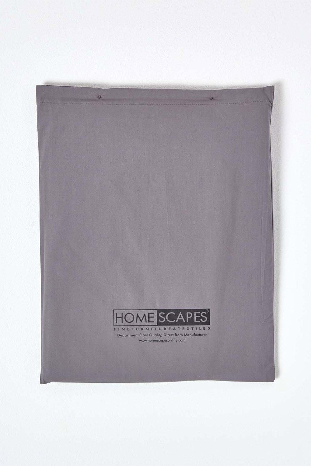 Homescapes Egyptian Cotton Duvet Cover with Pillowcase, 200 TC image 6