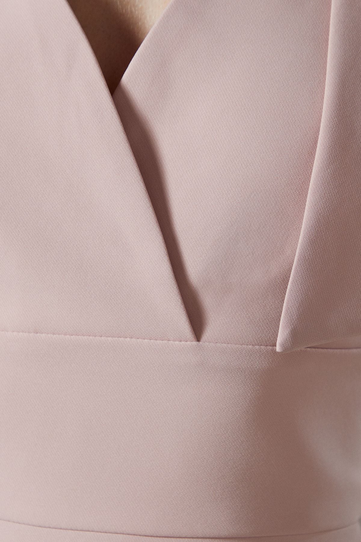 Coast Skater Mini Dress With Bow Straps Light Pink image 5