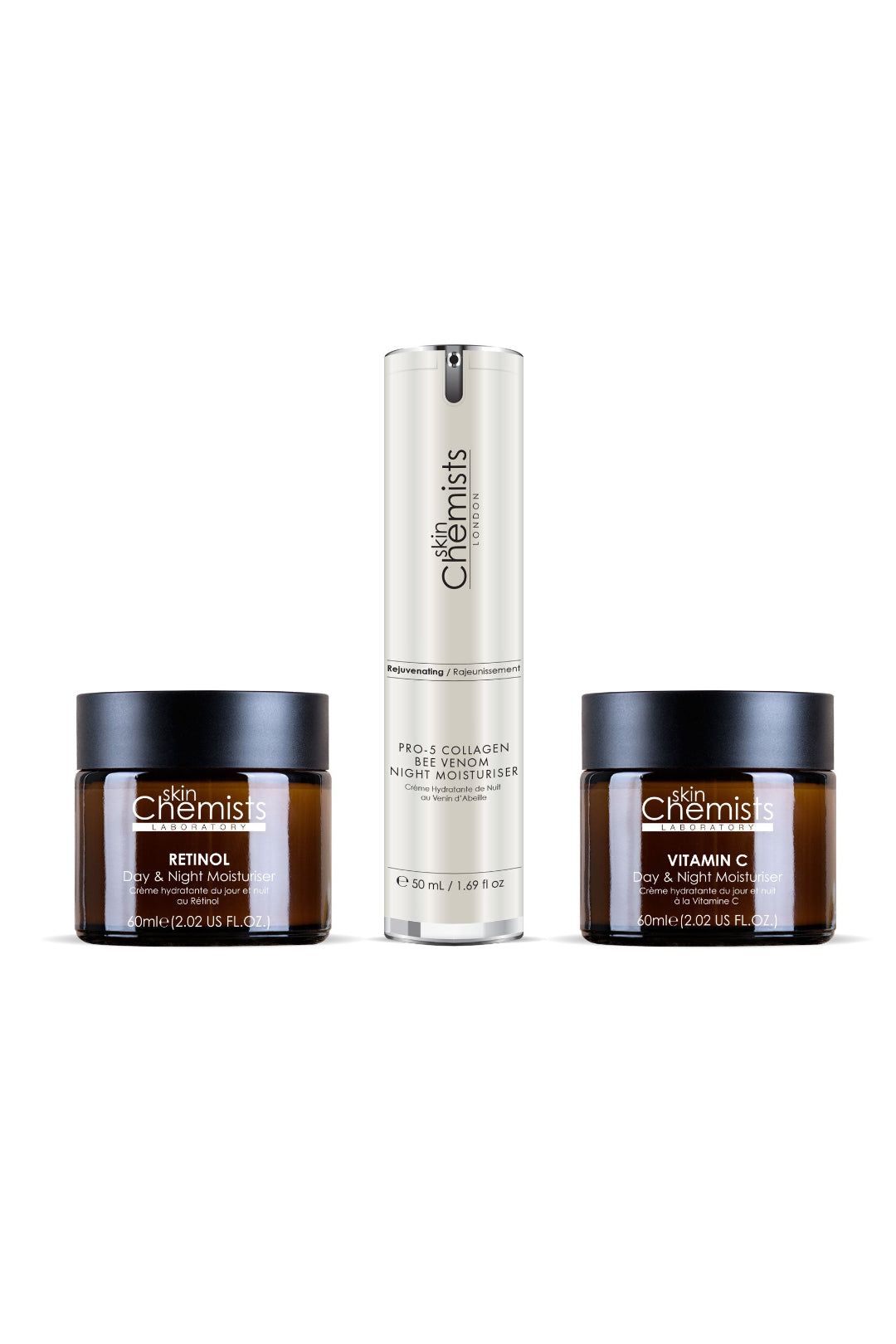 skinChemists professional Anti-Ageing Night Moisturising Set image 1