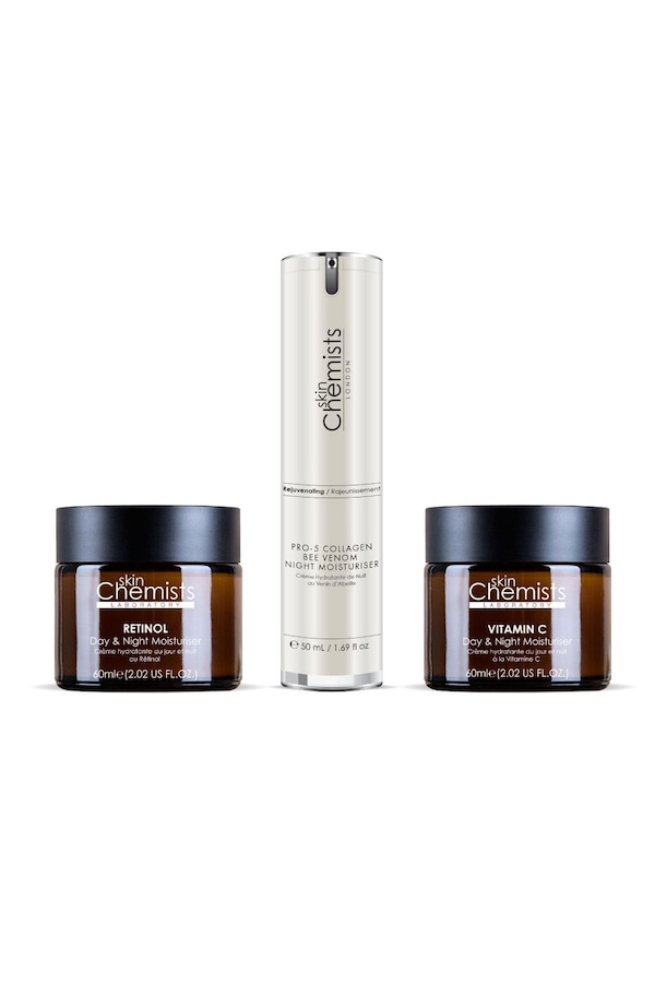 skinChemists professional Anti-Ageing Night Moisturising Set