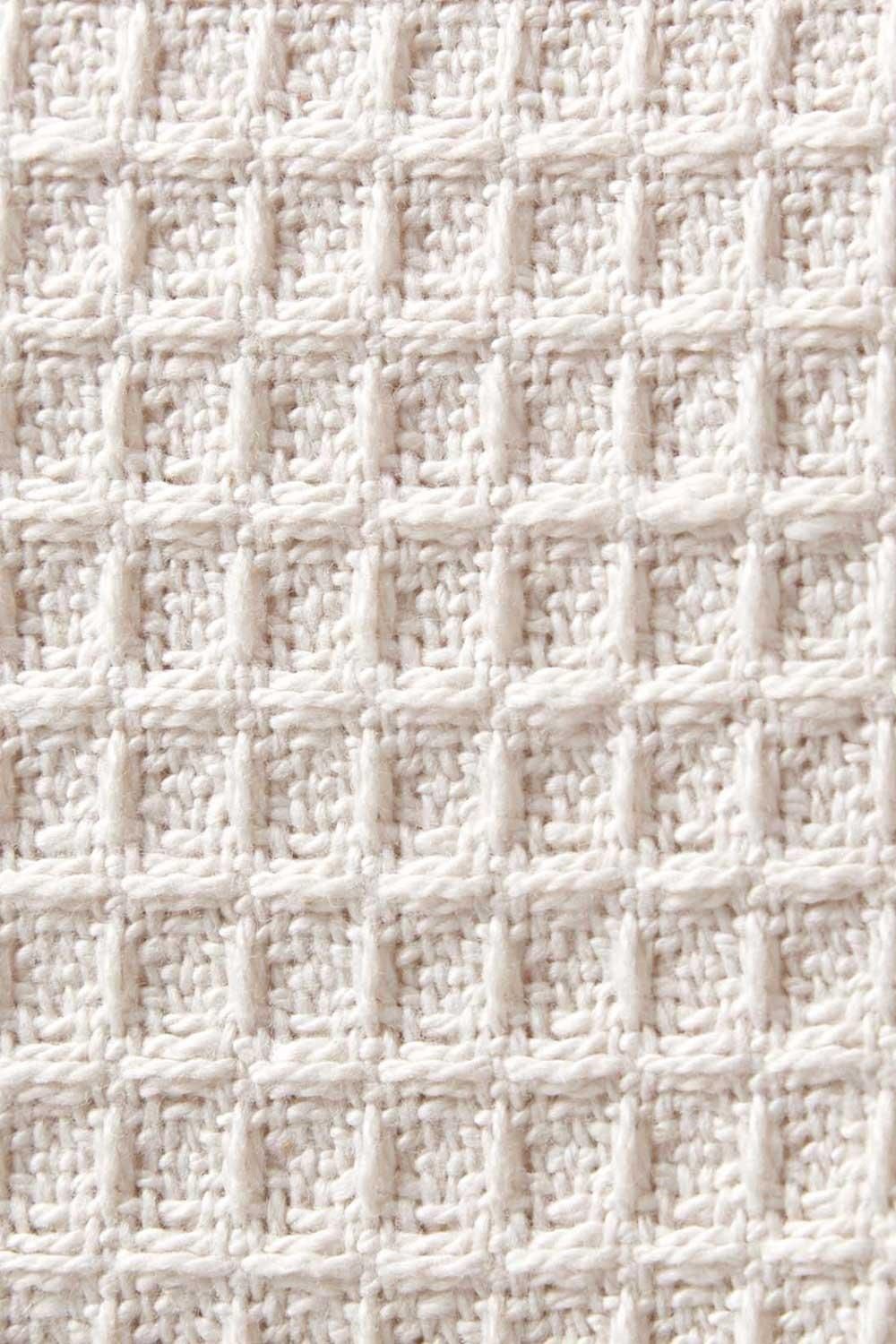 Homescapes Organic Cotton Waffle Baby Blanket image 6