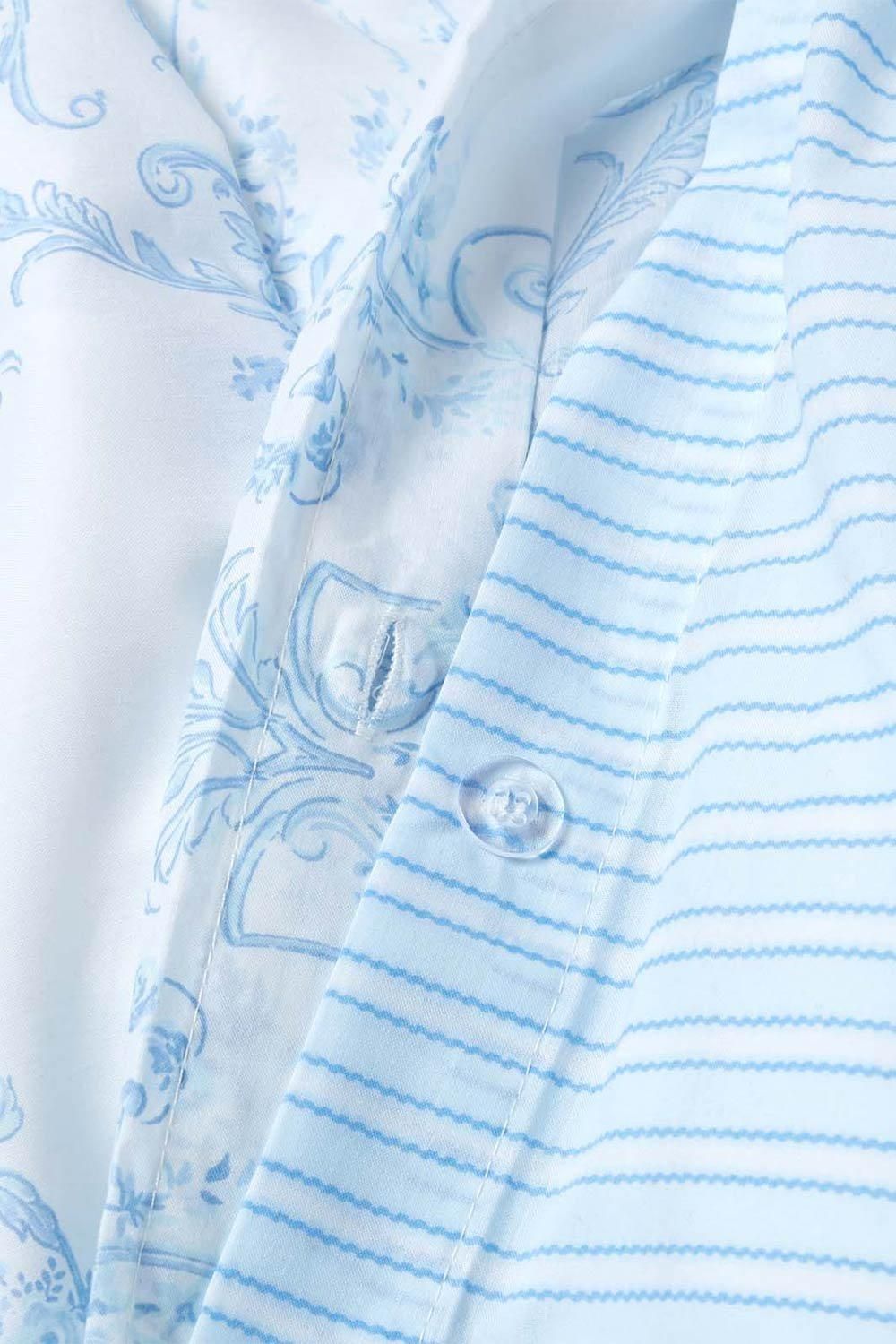 Homescapes French Toile Patterned Duvet Cover Set image 4