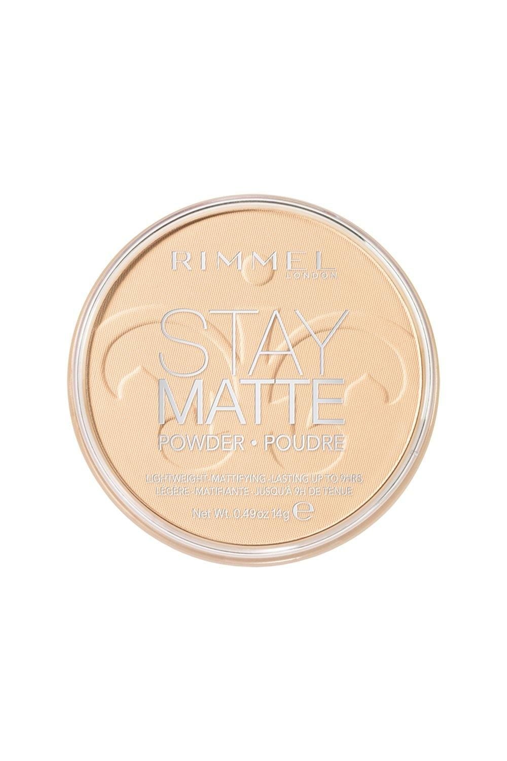 Rimmel London Stay Matte Pressed Powder Transparent image 2