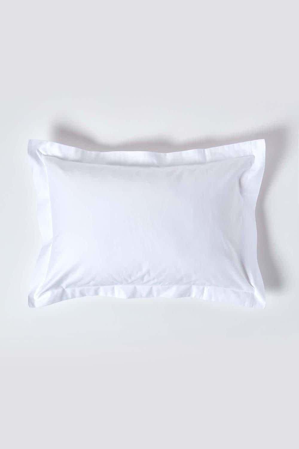Homescapes Egyptian Cotton Oxford Pillowcase 1000 TC image 1