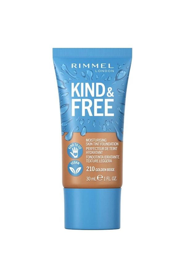 Rimmel London Kind & Free Moisturizing Skin Tint Foundation 210 Golden Beige