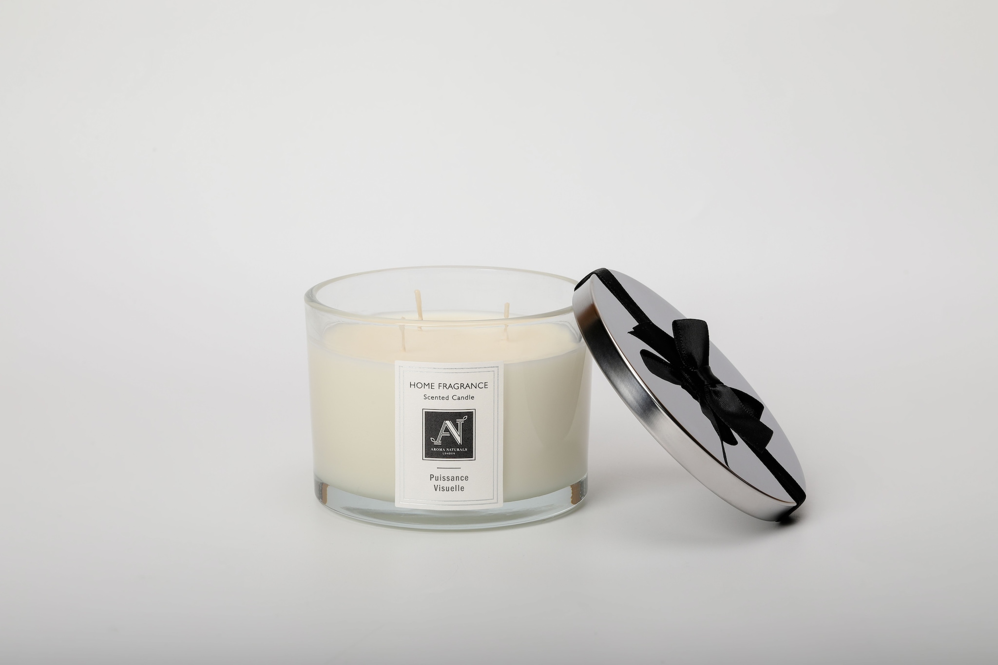 Aroma Naturals Minimalist Luxe Puissance Visuelle 3-Wick Scented Candle image 2